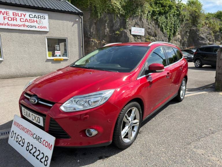 2014 14 FORD FOCUS 2.0 TDCI TITANIUM X ESTATE DIESEL MAN EURO 5*9 SERVICE'S*TOW