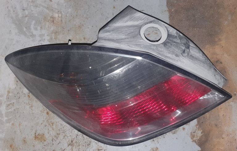 Vauxhall Astra H Left Side Rear Light 3 Doors 2008