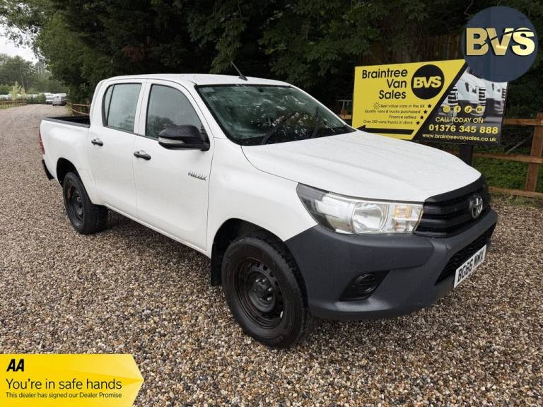 2016 Toyota Hilux 2.4 D-4D Active Pickup Double Cab 4dr Diesel Manual 4WD Euro 6 (150 ps) Pickup ...