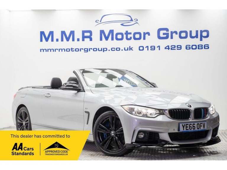 2016 BMW 4 Series 3.0 435d M Sport Auto xDrive Euro 6 (s/s) 2dr Convertible Diesel Automatic