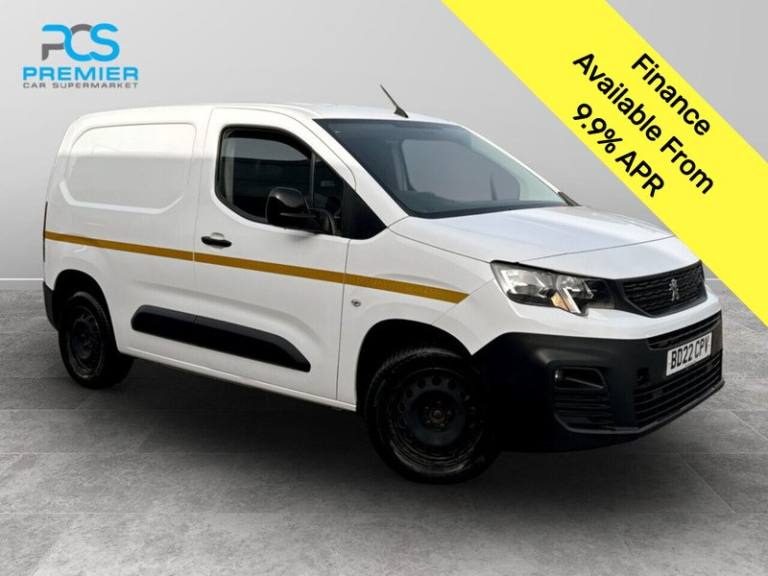 2022 Peugeot Partner 1000 1.5 BlueHDi 100 Professional Prem Van [6 Spd] PANEL VAN DIESEL Manual