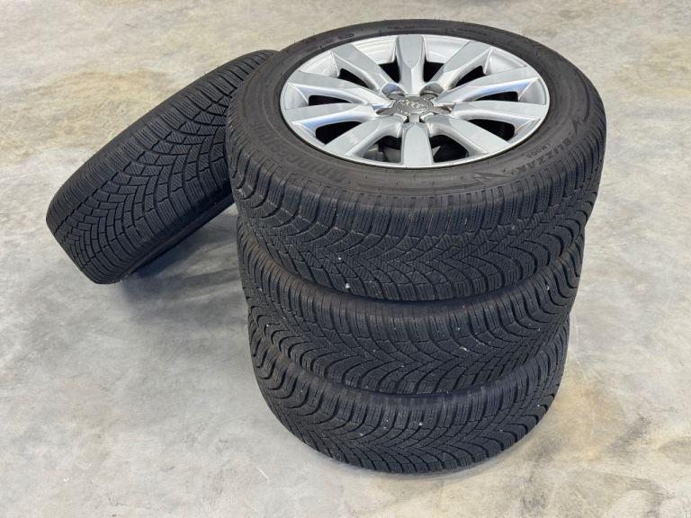 Bridgestone Blizzak winter tyres and Audi A1 alloys for sale 