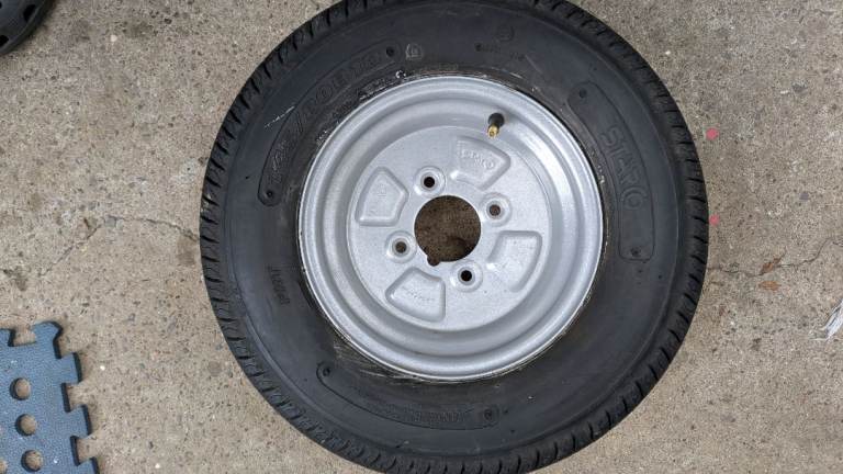 Trailer wheel, 10",  brand new rim