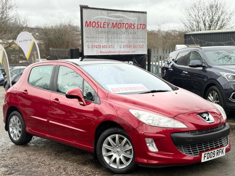 2009 Peugeot 308 1.6 THP SE 5dr HATCHBACK Petrol Automatic