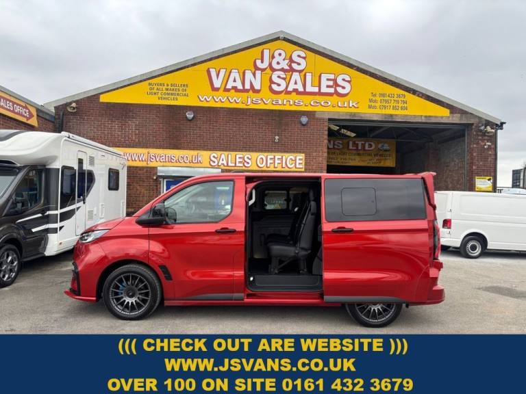 2025 25 FORD  MS-RT A.W.D 170 AUTO TRANSIT  CREW VAN 2025/25 REG 