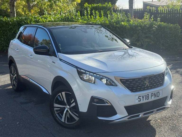 2018 Peugeot 3008 1.2 PureTech GT Line 5dr HATCHBACK PETROL Manual