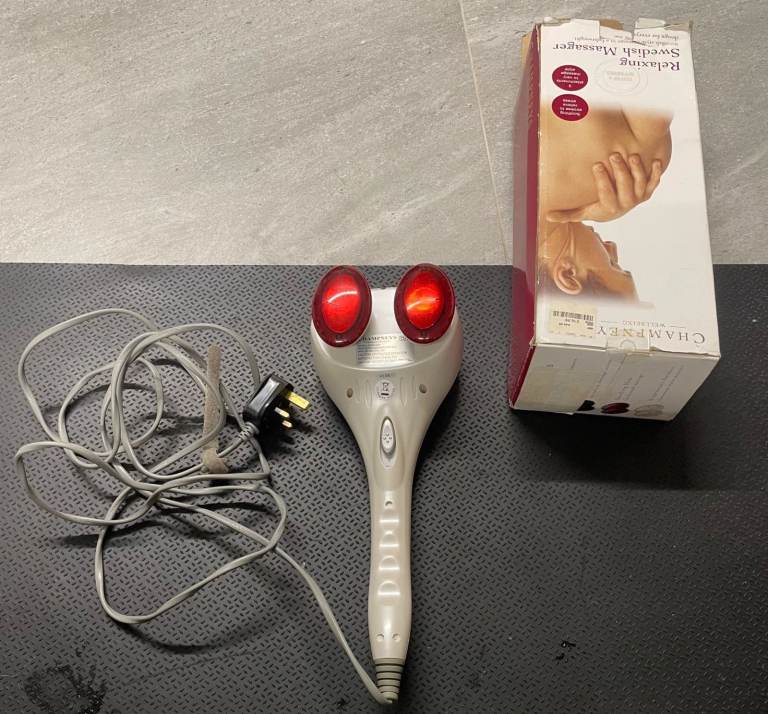 BODY MASSAGER - Vibrating Swedish Handheld Massager.