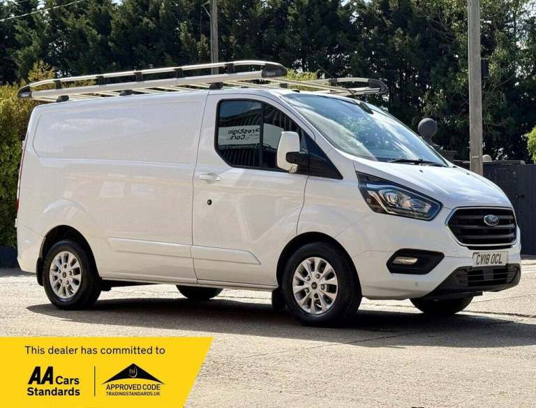 2018 Ford Transit Custom 2.0 EcoBlue 130ps Low Roof Limited Van PANEL VAN DIESEL Manual