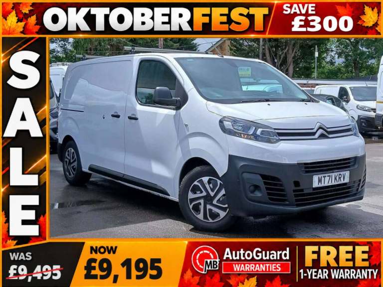 2021 Citroen Dispatch 1.5 BlueHDi 1000 Enterprise Pro M Panel Van 6dr Diesel Manual FWD 2 Euro 6 ...