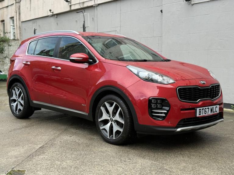 2018 KIA SPORTAGE 1.6 T-GDi GT-Line Red Auto Petrol