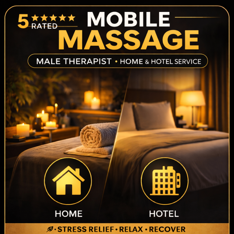 Relaxation Male Massage Therapist - Stress Relief & Total Body Unwind