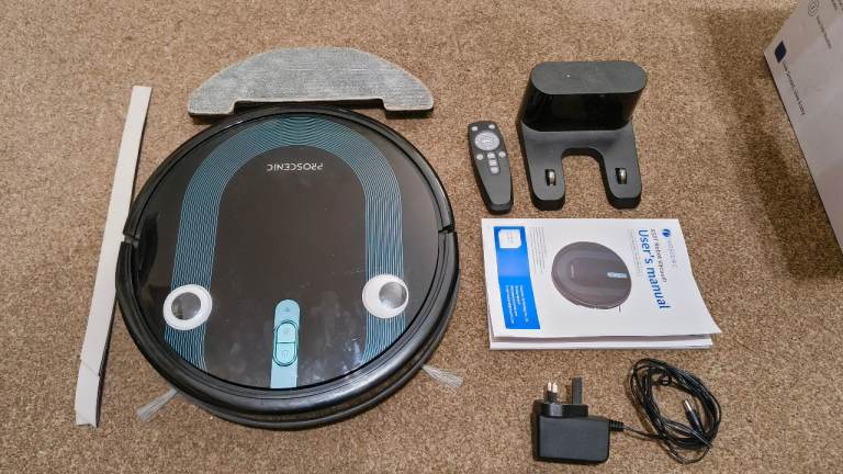 Proscenic 850T Robot Vacuum Cleaner with Mop Attachment. Aka Mr. Trundle.