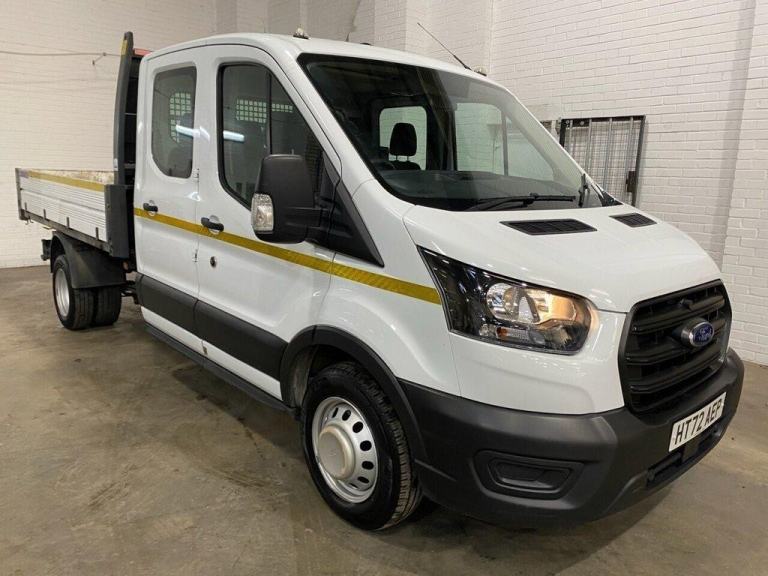 72 Reg Ford Transit L3 DRW Double Cab Oss Alloy Tipper, Air-Con, 