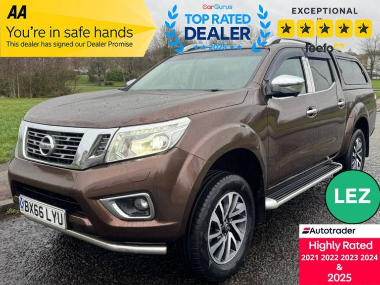 2016 Nissan Navara 2.3 dCi Tekna Pickup Double Cab 4dr Diesel Auto 4WD Euro 6 (190 ps) Pickup Die...