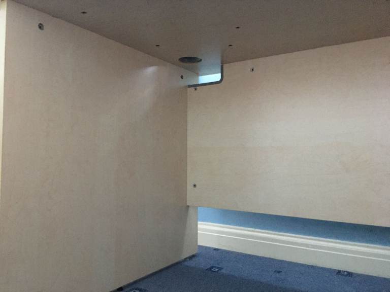 Home Office Desk Table Maple Finish 140W x 80L x 73D