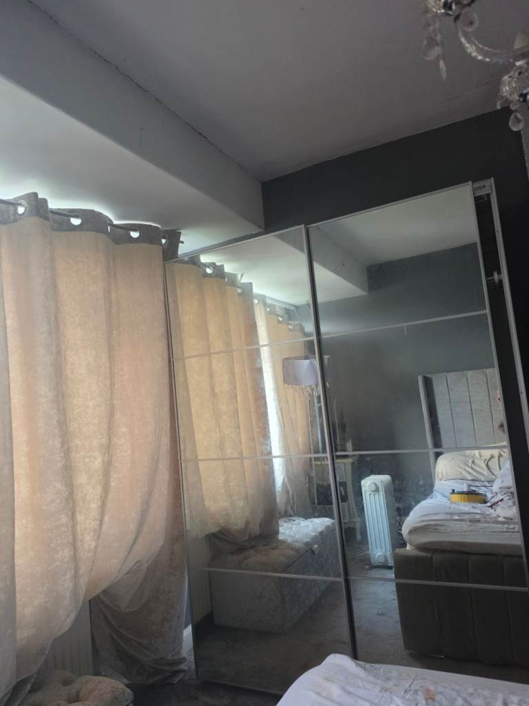 Mirrored wardrobe ikea