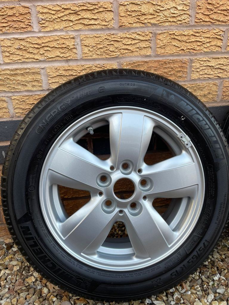Genuine BMW MINI 15 inch alloy wheels with Michelin tyres