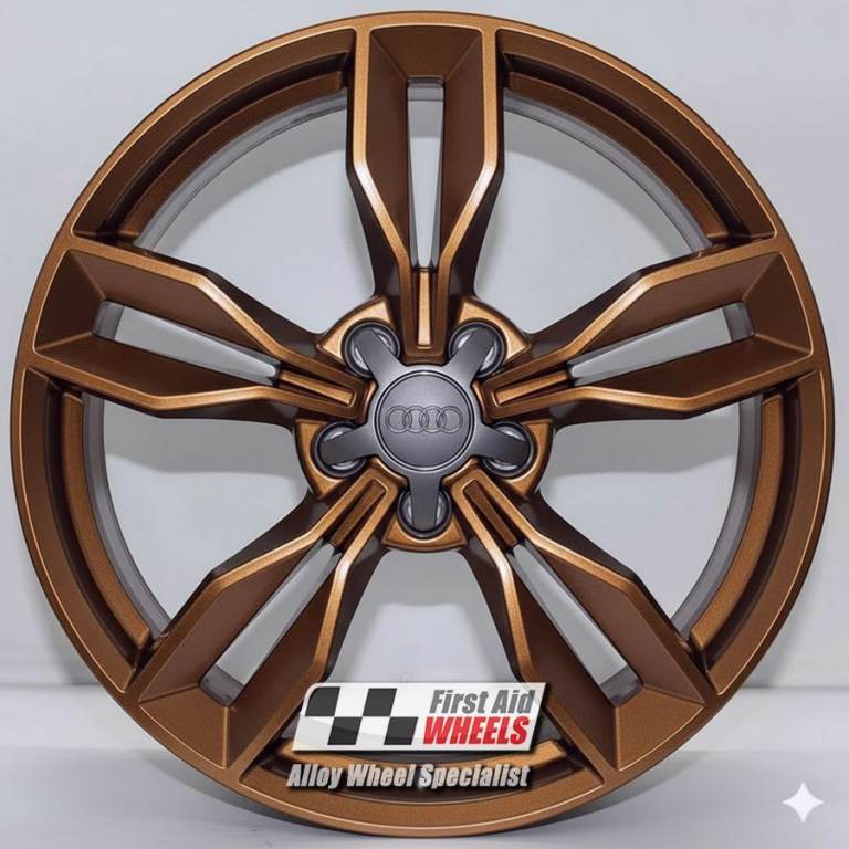 R654BR Swap AUDI TT 8S 4X 19'' GENUINE 5 ARM FACET IMOLA BRONZE ALLOY WHEELS