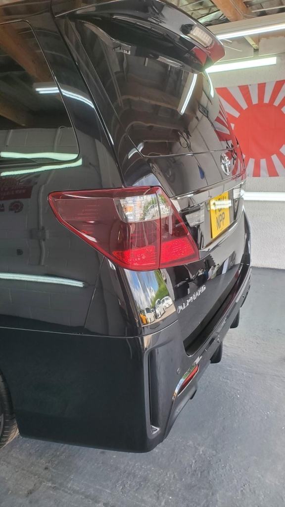 reserved deposit recieved!!!!!Toyota alphard 2.4 GS auto black 7 seater japanese