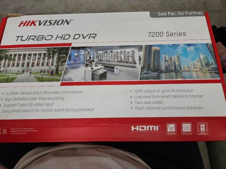 Hikvision Turbo HD DVR 7200 Series – As Good As New