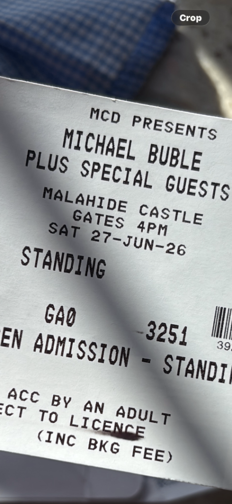 Michael Buble tickets 