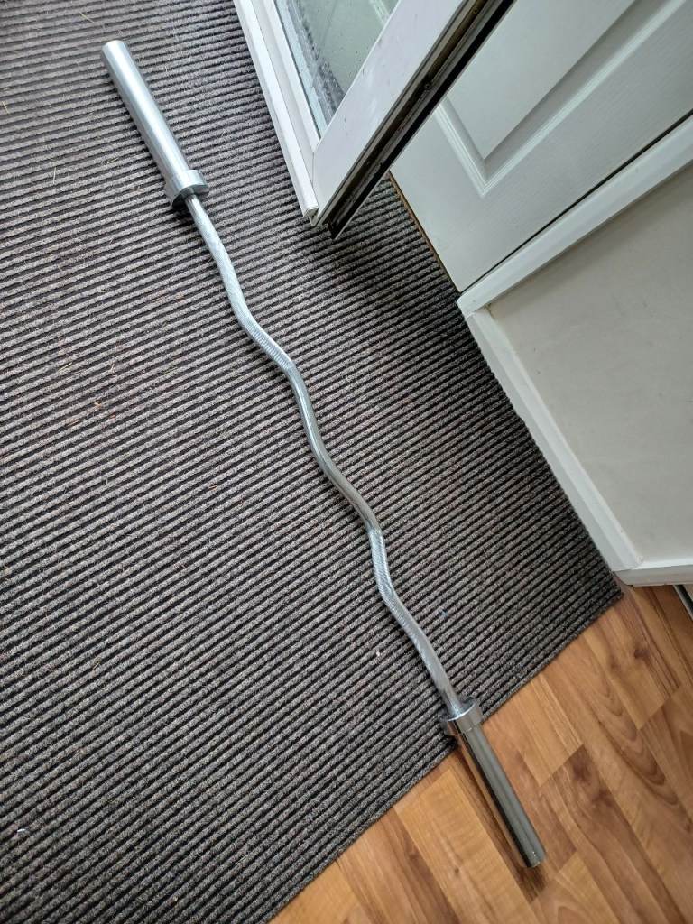 5FT LONG OLYMPLYEZ WEIGHTS PLATES BARBELL - 2 Inch Hole