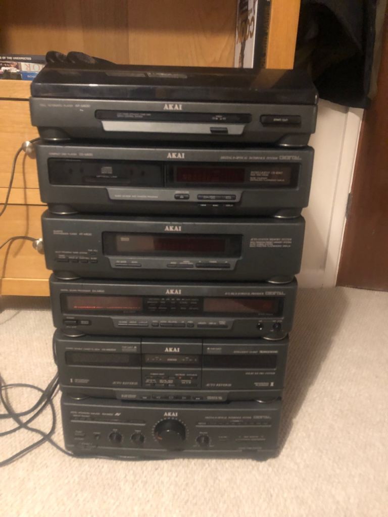 Akai separates hi fi 