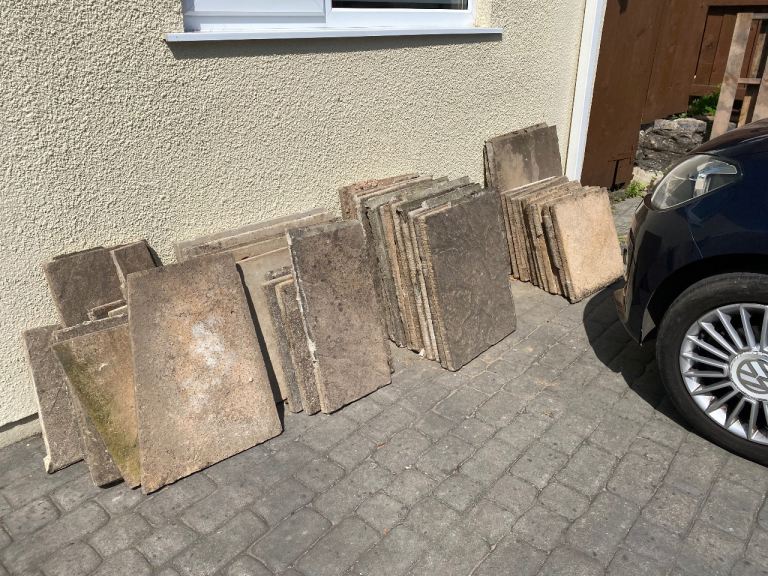 Used Patio Slabs/Paving Slabs – Good for Garden Project