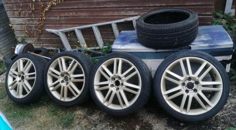 VW/AUDISEATSKODA 18 INCH ALLOY WHEELS 5 X 112 pcd