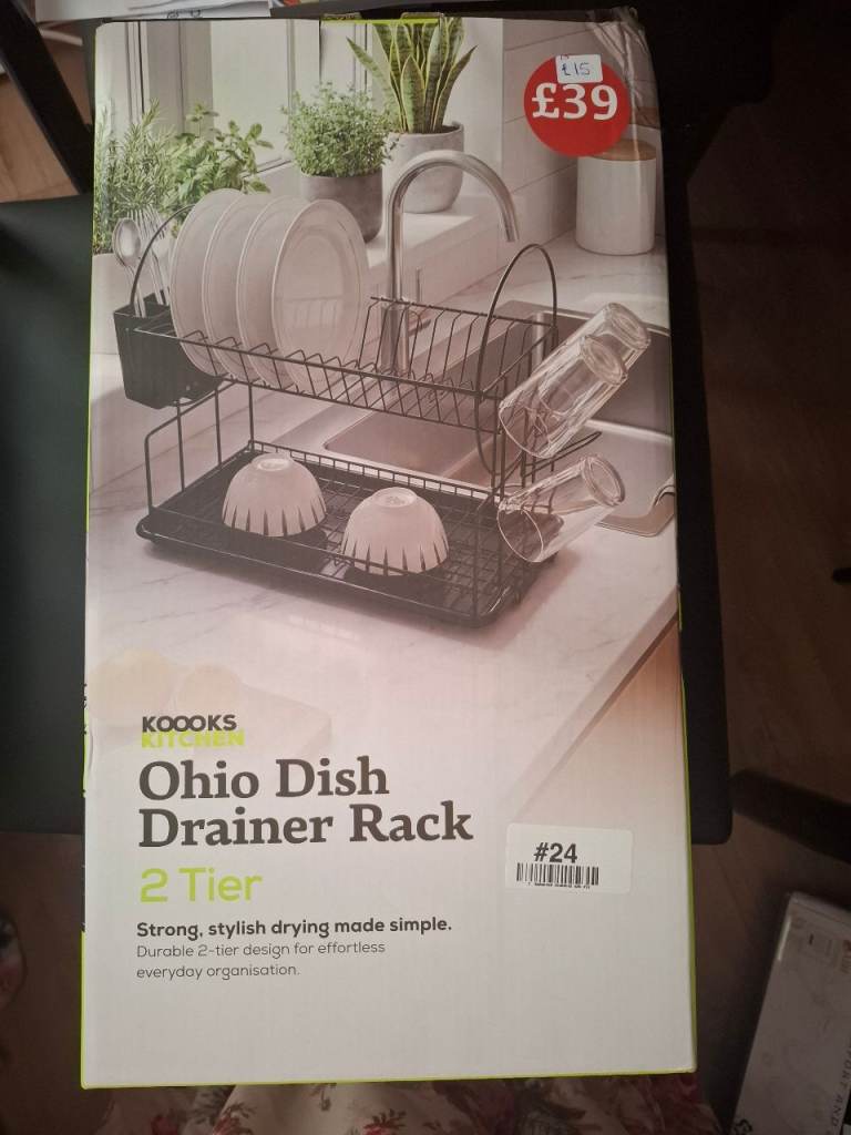 Brand new box dish drainer rack