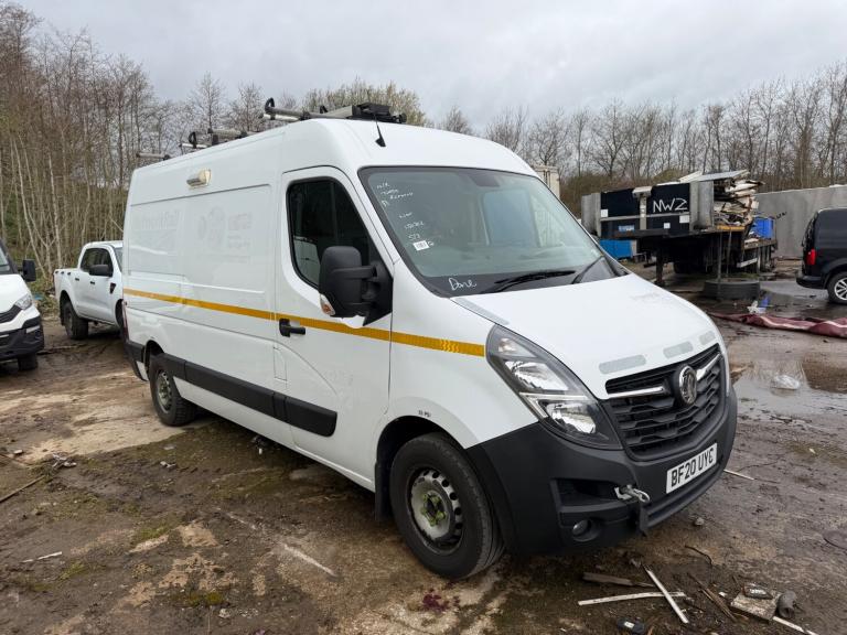 2020/20 VAUXHALL MOVANO MWB PANEL VAN NON RUNNER SPARES OR REPAIRS PRICE +VAT