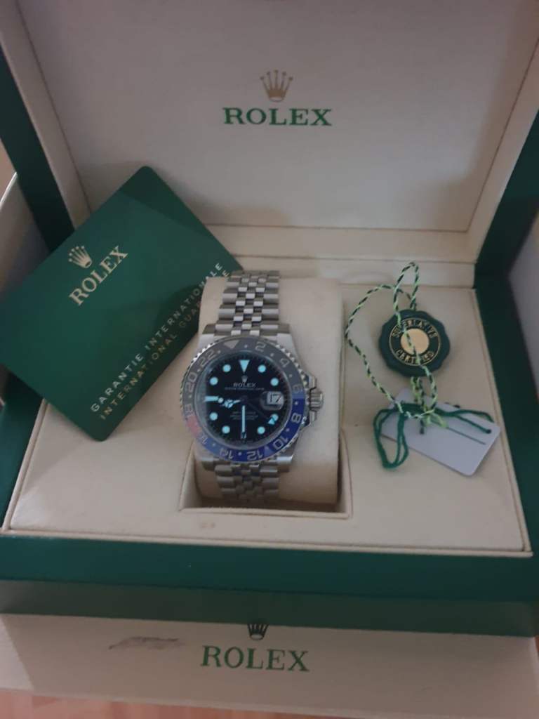 Rolex Gmt Master ll (Batgirl)