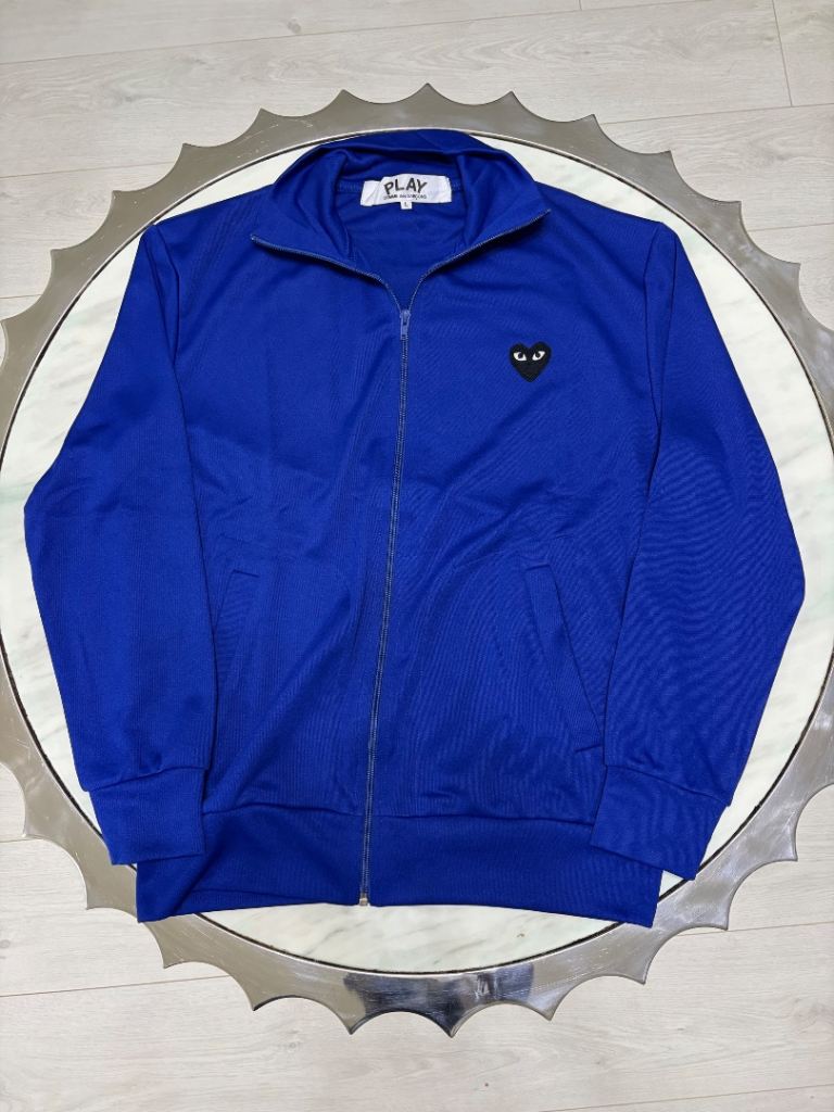 Comme des Garçons PLAY technical jersey track jacket