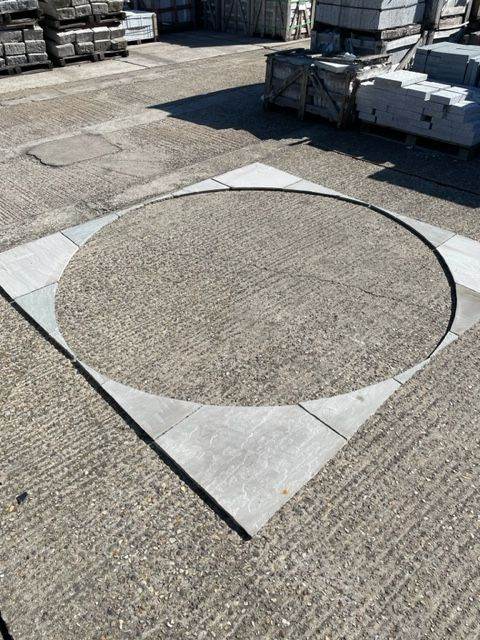 MARSHALL'S INDIAN SANDSTONE SQUARING OFF KIT GREY MULTI 560 18mm - HUGE SAVING!