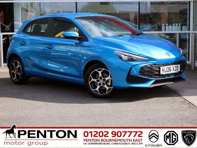 2026 MG MG3 1.5 SE Euro 6 (s/s) 5dr HATCHBACK Petrol Manual