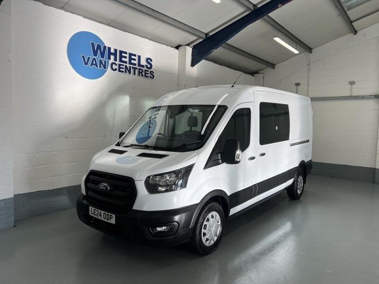 2024 Ford Transit 2.0 350 EcoBlue Trend Crew Van Double Cab 5dr Diesel Manual L3 H2 Euro 6 (s Com...