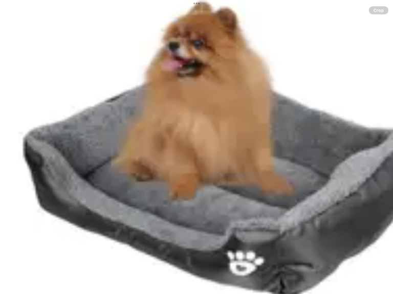 As new Suoer soft xl dog bed bargain £30