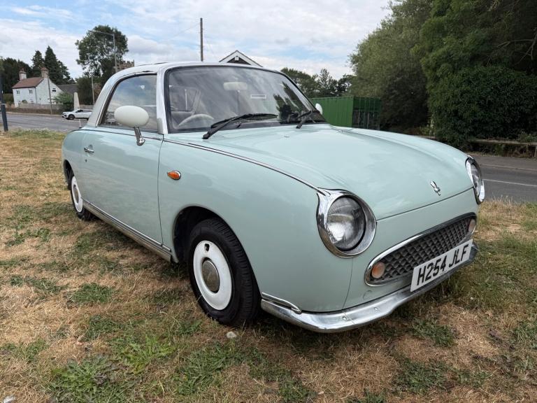 91H NISSAN FIGARO 1.0 AUTO LOW 58K MOT 03/27 NO ADVISORIES LEATHER PX SWAPS
