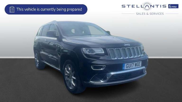 2017 Jeep Grand Cherokee 3.0 V6 CRD Summit SUV 5dr Diesel Auto 4WD Euro 6 (247 bhp) SUV Diesel Au...