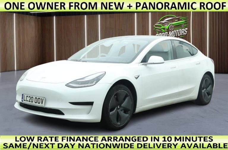 2020 20 TESLA MODEL 3 STANDARD RANGE PLUS SALOON 4DR ELECTRIC AUTO RWD (241 BHP)