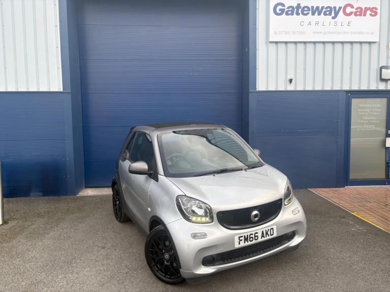 2016 smart fortwo 1.0 Prime Sport (Premium) Cabriolet Euro 6 (s/s) 2dr CONVERTIBLE Petrol Manual