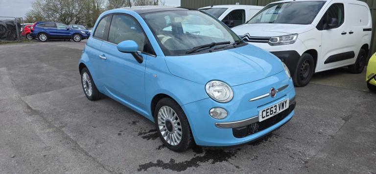 2013 Fiat 500 1.2 Lounge 3dr [Start Stop] HATCHBACK Petrol Manual