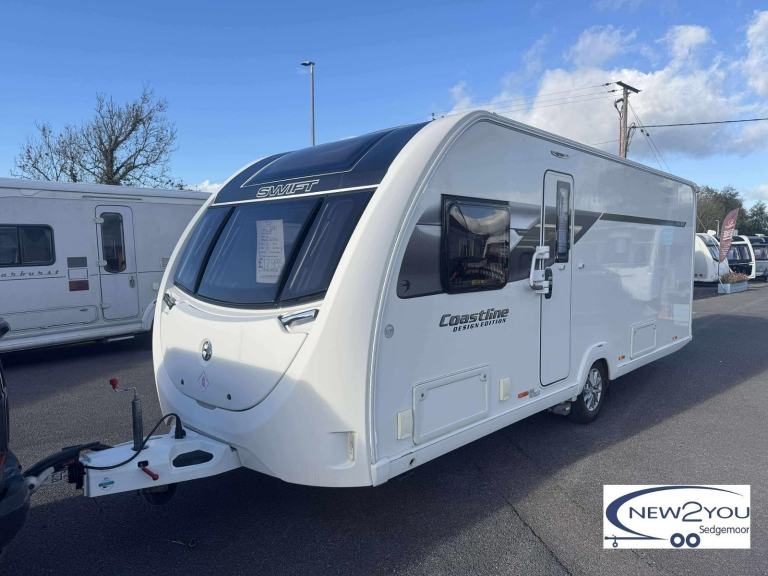 2020 Swift Coastline M4 SB 4 Berth TRANSEVERSE BED Caravan - STOCK NO S090