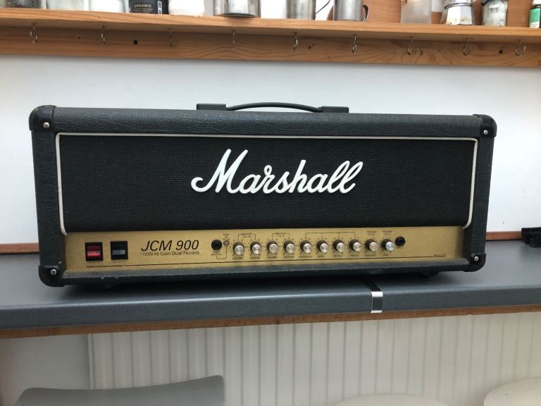 Marshall JCM900 100W Amplifier Head, Hi Gain Dual Reverb, Model 4100