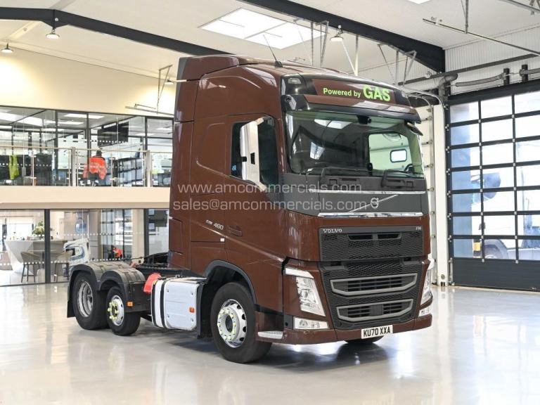 2021 (70) VOLVO FH 460 LNG GLOBETROTTER 6X2 SMALL MIDLIFT