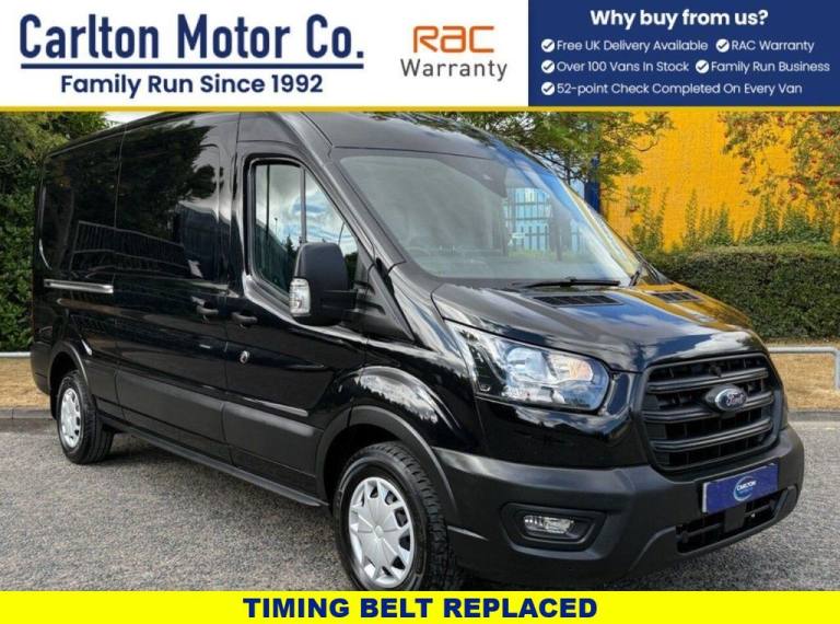 2023 Ford Transit 2.0 350 EcoBlue Trend Panel Van 6dr [ BLACK ] L3 H2 Euro 6 (s/s) (130 ps) Panel...