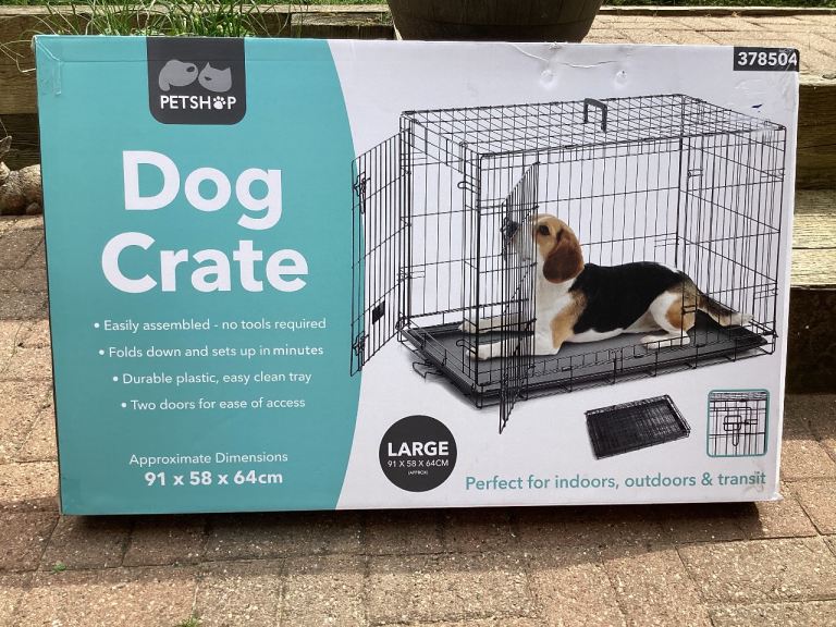 Large dog crate