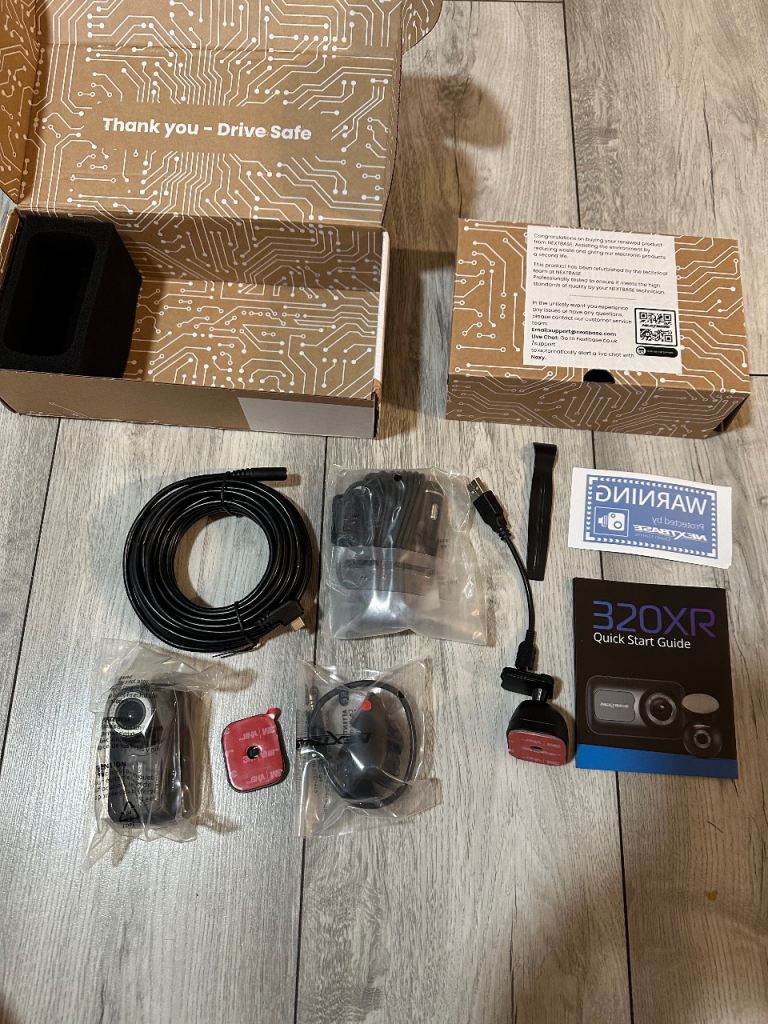 Nextbase 320XRWC full HD dash camera 
