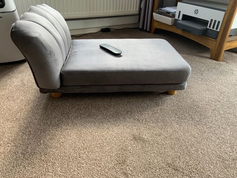 Small Dog Bed Grey