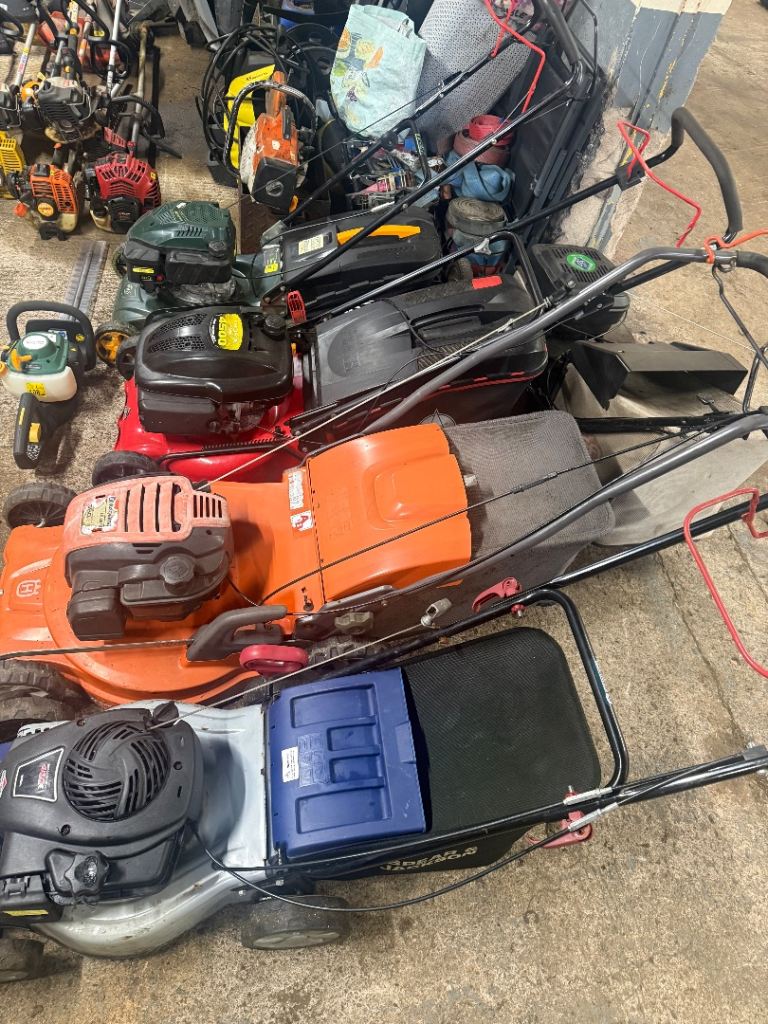 Ride on mowers ,lawnmowers,trimmers 